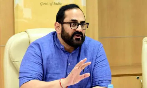 Union minister Rajeev Chandrasekhar