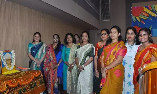 Vijayawada:Jack & Jill School teachers, staff  honoured