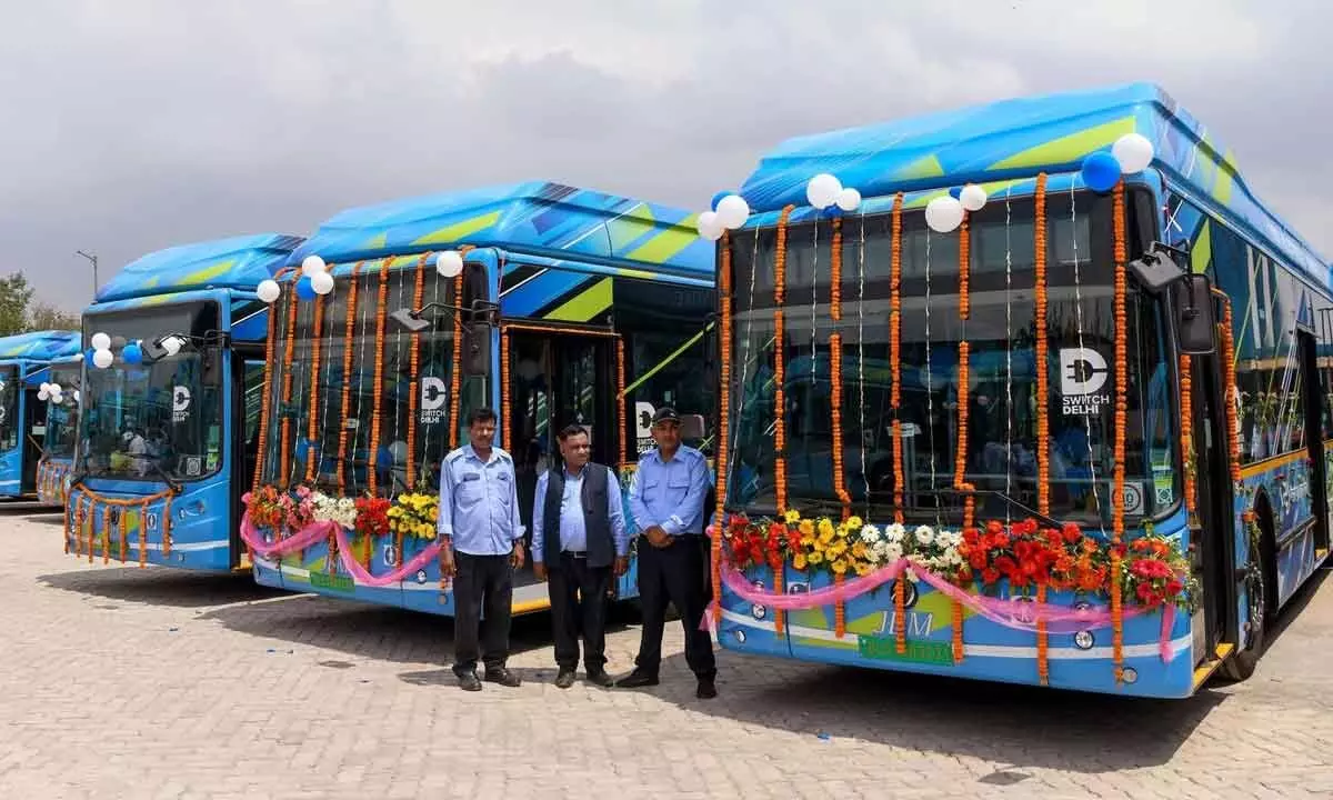 Delhi Doubles Its Electric Bus Fleet to 800, Aiming for 8,000 By 2025