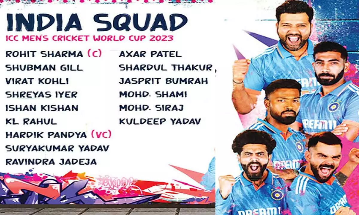 Rahul, Kishan in Indias 15-man World Cup squad