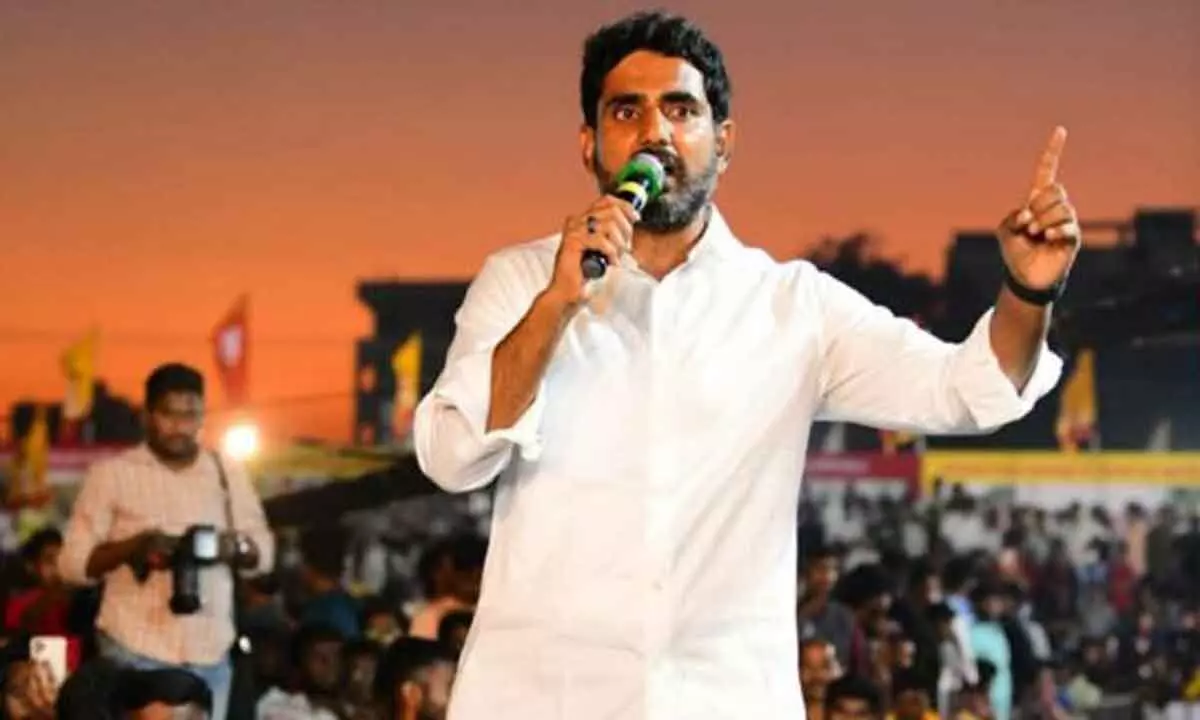 Bhimavaram police serve notices to Nara Lokesh over comments during padayatra