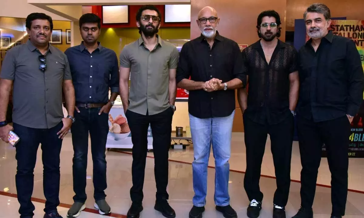 Sathyaraj speaks high about ‘Weapon’ in the film’s glimpse launch event
