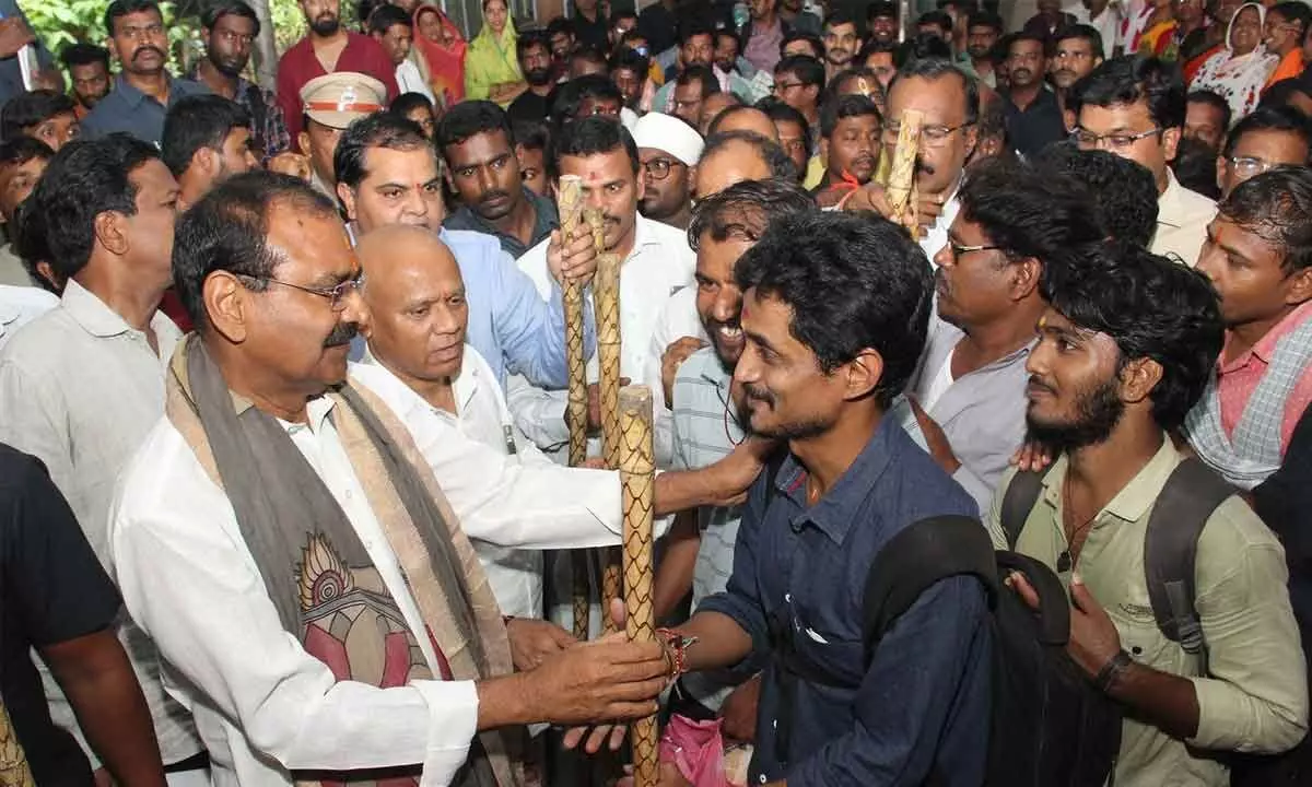 Sticks for boosting confidence of devotees, says TTD chief