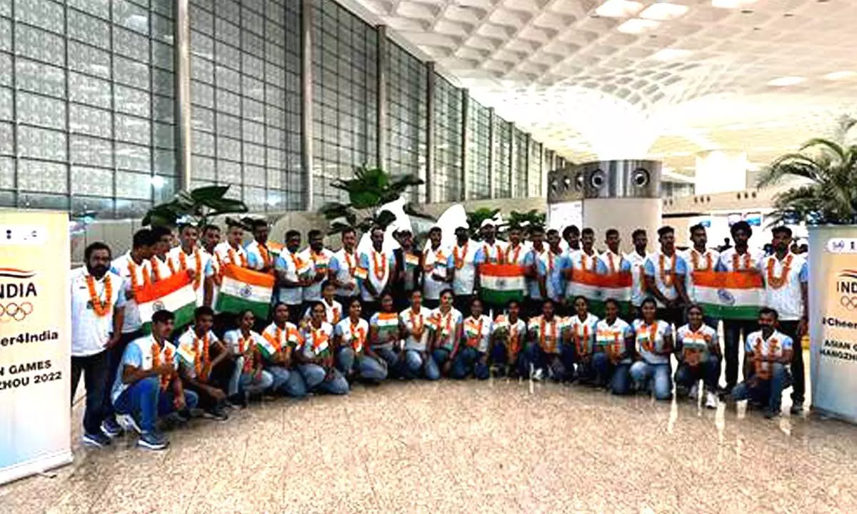 Asian Games: First batch of Indian athletes leaves for Hangzhou