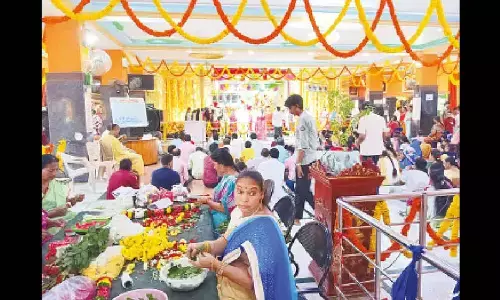 Guntur: Special pujas performed to Lord Sri Krishna