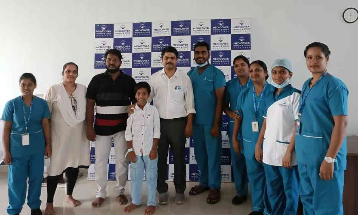 Visakhapatnam: Complex procedure gives a new lease of life to a child