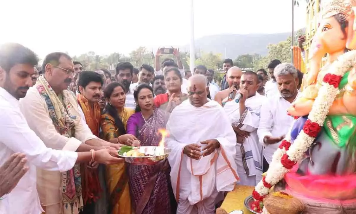 Tirupati: Vinayaka Sagar, a jewel in neck of pilgrim city says TTD chairman Bhumana Karunakar Reddy