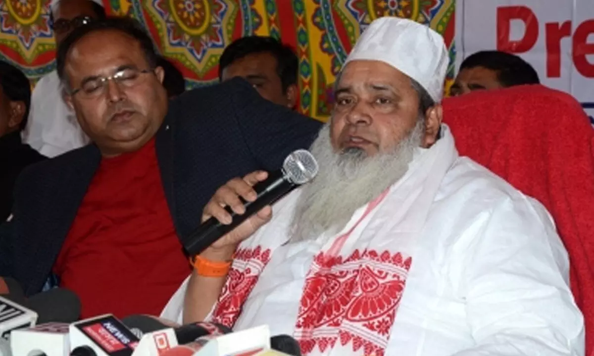 Muslims in Assam do not have multiple wives as they are jobless: Ajmal