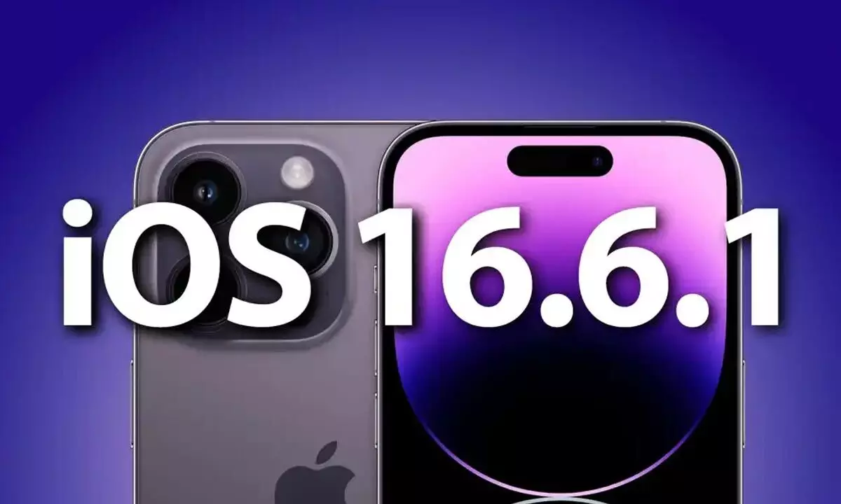 Apple releases iOS 16.6.1 security update; whats new