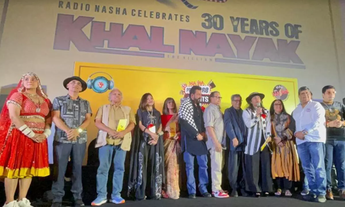 Nostalgia Strikes Again Radio Nasha and Mukta Arts commemorated the 30th anniversary of ‘Khalnayak’ with a star-studded screening