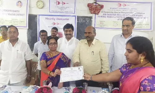 BDL’s CSR Initiatives - provides Job-oriented training to women