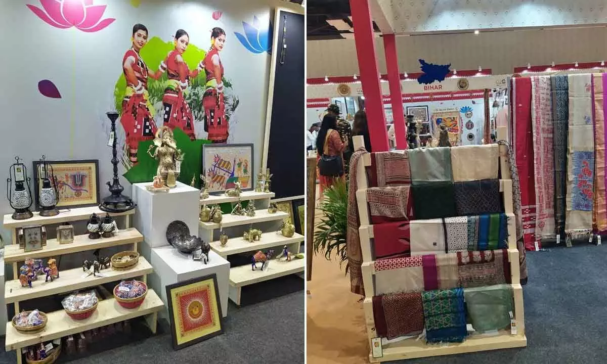 Craft Bazaar at Bharat Mandapam showcases tribal art and artefacts for the G20 leaders summit