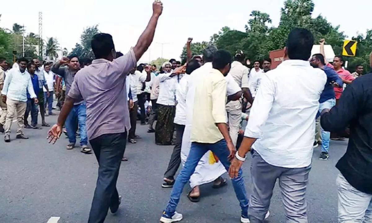 Uncertainty continues over Naidus shifting, TDP cadre follows convoy