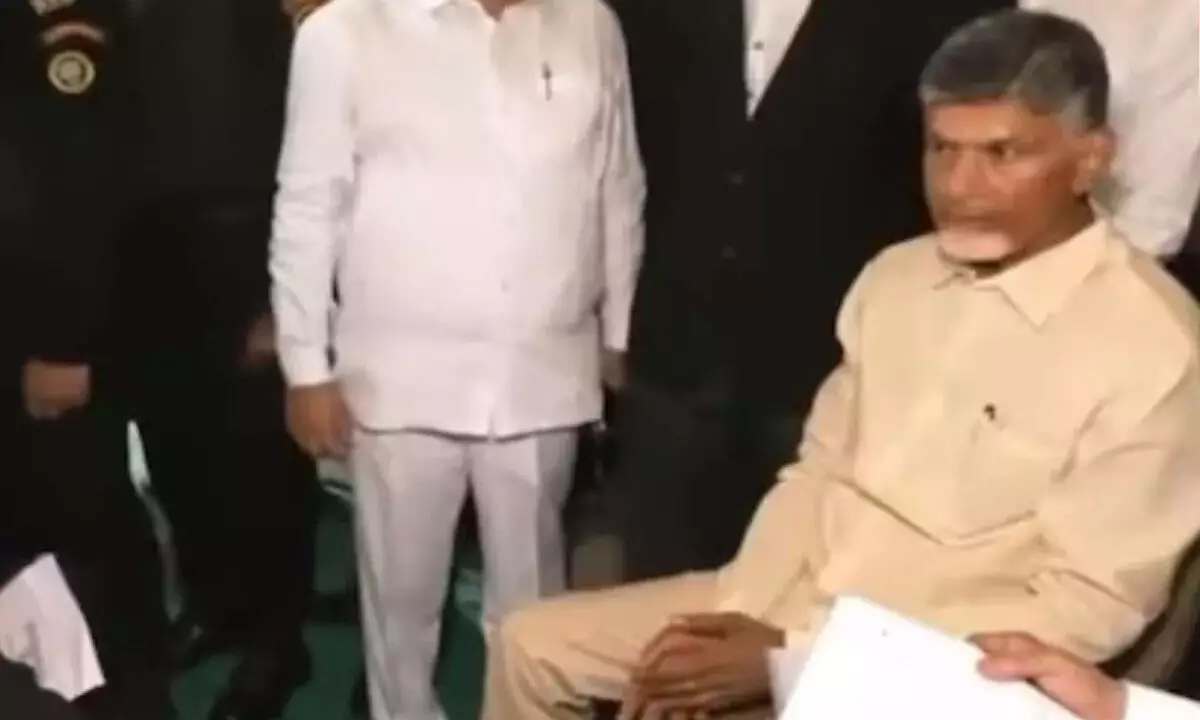 ACB officials submit 28-page remand report to ACB court seeking judicial custody of Chandrababu