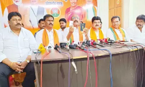 Jagan enjoying power using police, alleges BJP