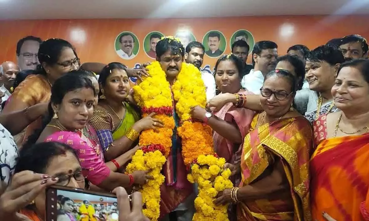 Medapati appointed as BJP Visakhapatnam district president