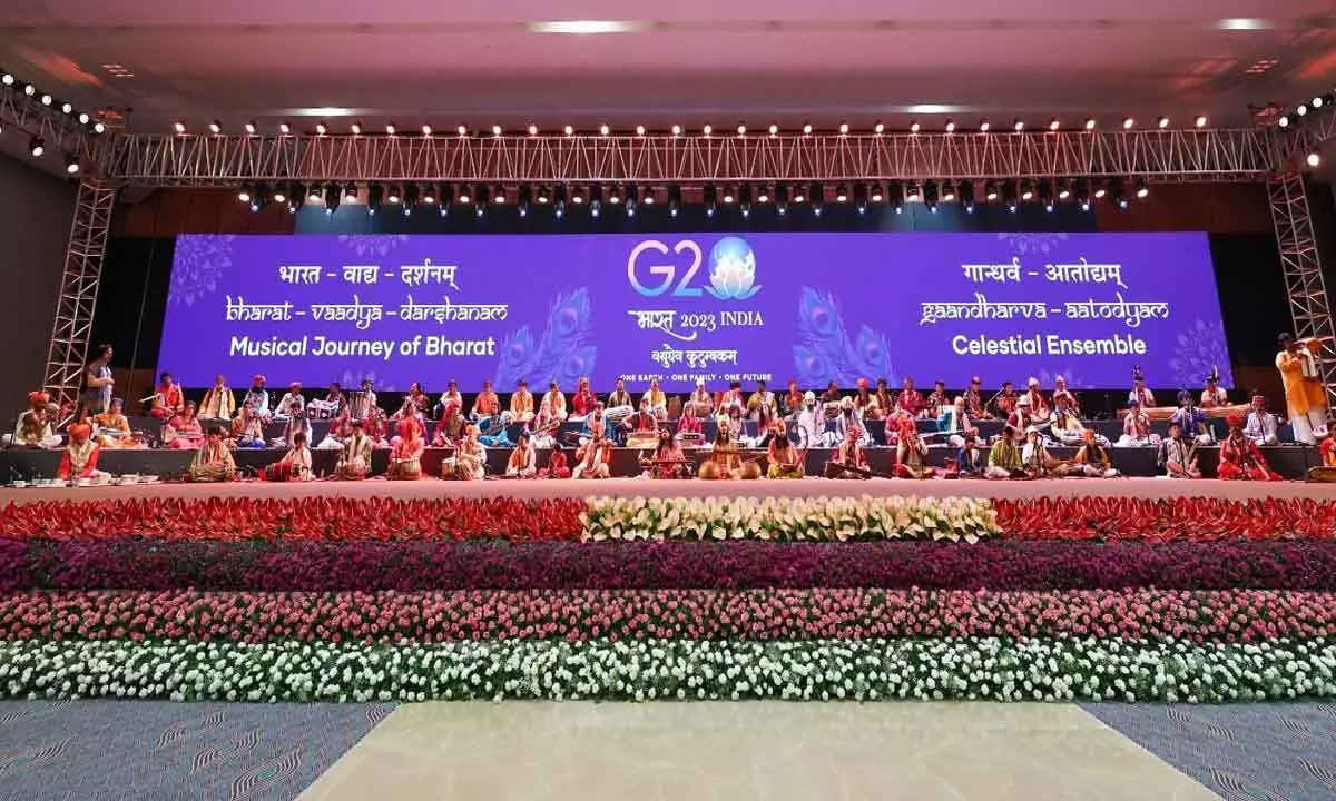 The Panorama of Bharats Musical traditions presented to G20 leaders