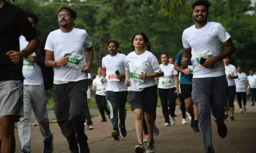 Taking Care of Health of the runners at HANS Marathon