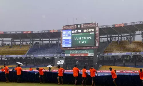 Asia Cup: India-Pakistan match halted in Colombo due to heavy rain; Rohit, Gill slam fifties