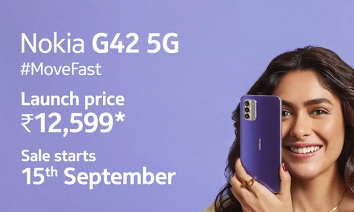Nokia unveils new 5G smartphone G42 with 11GB RAM in India