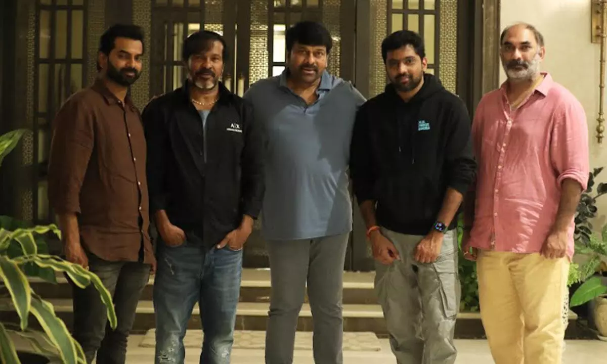 ‘Mega157’ update: Pre-production works begin for this Chiranjeevi-starrer