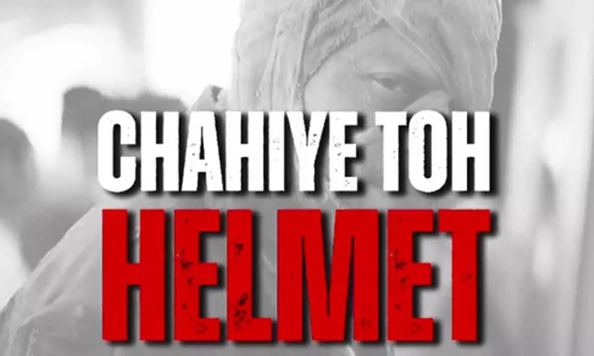 Delhi Police uses Bollywood charm to advocate helmet safety