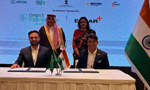 Essar Group & Desert Technologies sign MOU for developing renewable energy solutions for Essars KSA Green Steel Arabia Project