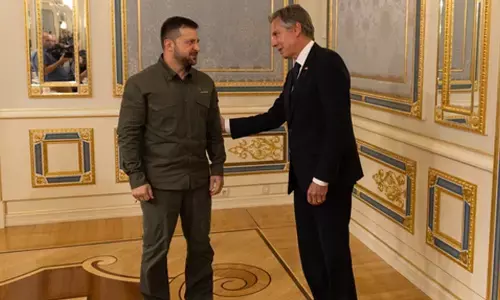 Everyone wants Ukraine war to end but on just and durable terms: US Secy of State