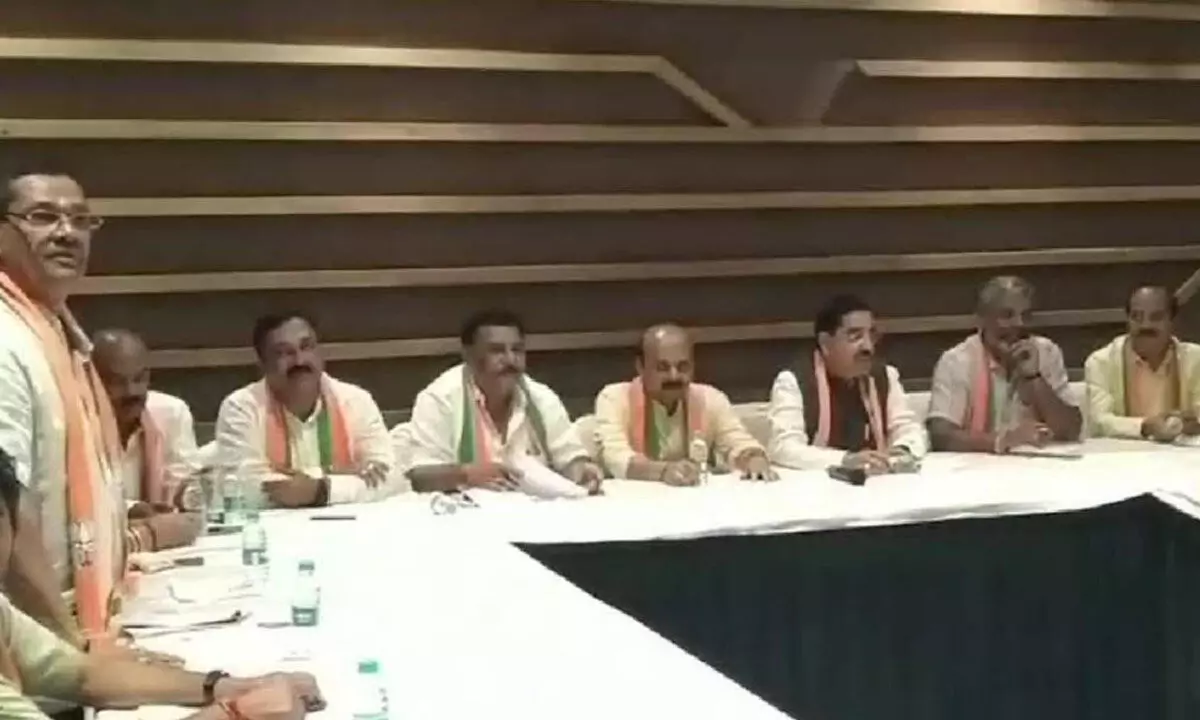 Top BJP leaders absent to core committee meeting