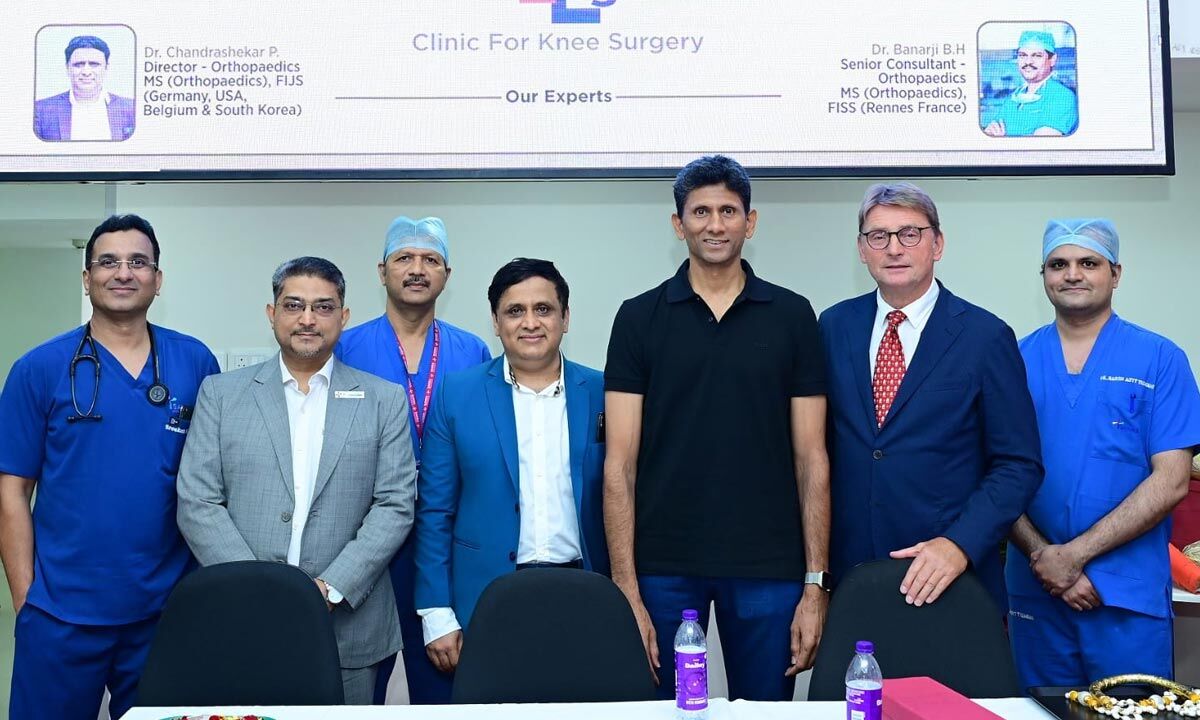 Former Indian Cricketer Venkatesh Prasad Launches Artificial Ligament ...