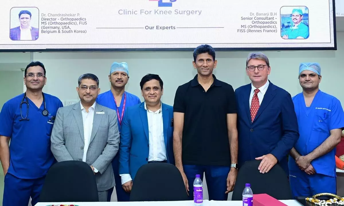 Former Indian Cricketer Venkatesh Prasad launches Artificial Ligament at Sakra World Hospital
