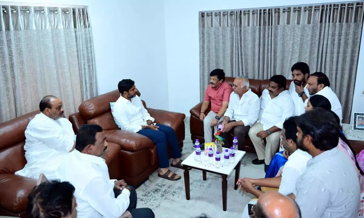 East Godavari Jana Sena leaders extend solidarity to TDP