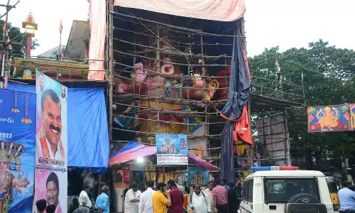Hyderabad: Towering city Ganesh idol to be cynosure of all eyes