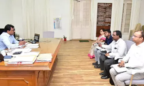 Krishna district Collector P Rajababu