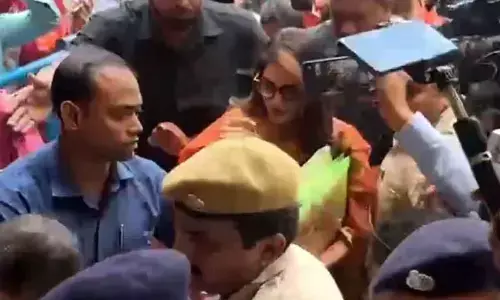 Bengal flat selling case: Nusrat Jahan reaches ED office for questioning
