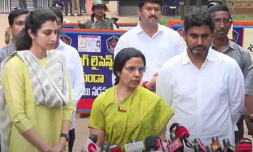 Naidus security is causing concern says wife Bhuvaneswari