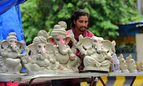 Vijayawada: Civic chief urges people to use clay idols