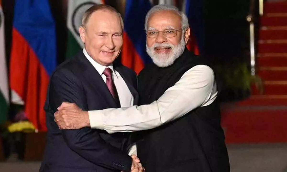 PM Modi doing the right thing by promoting Make in India: Putin