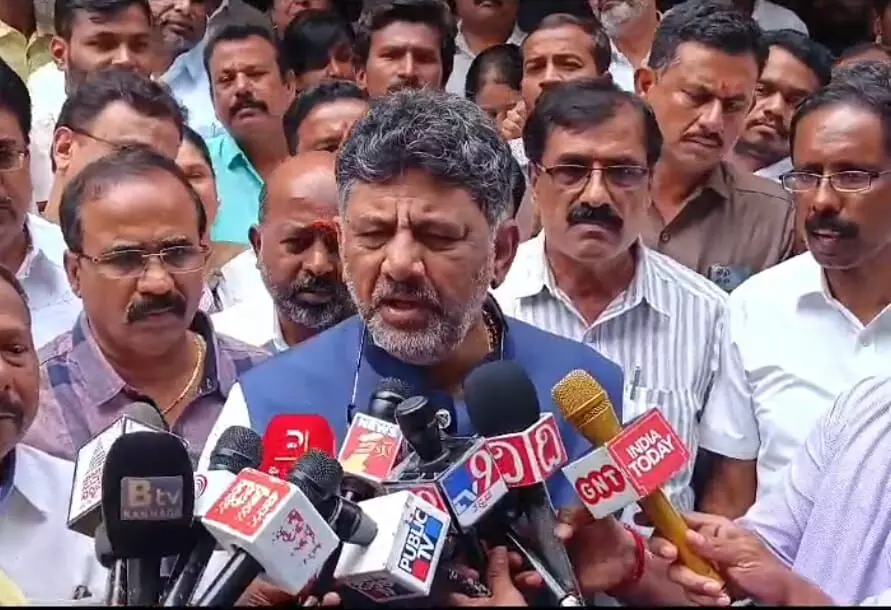 Convinced the Cauvery situation to Union Hydropower Minister: DCM DK Shivakumar