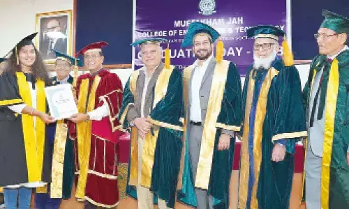 Hyderabad: MJCET graduation day held