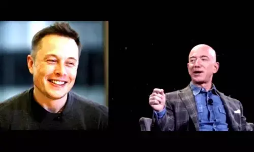 Musk got upset with Bezos when not invited to Blue Origins factory: Book