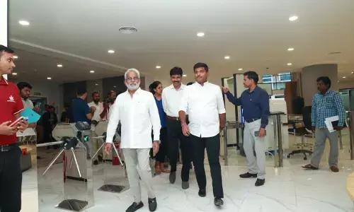 Infosys officials visit Vizag office