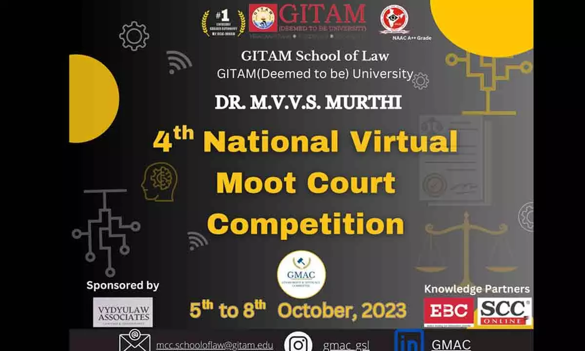 Visakhapatnam: National virtual moot court competition from October 5