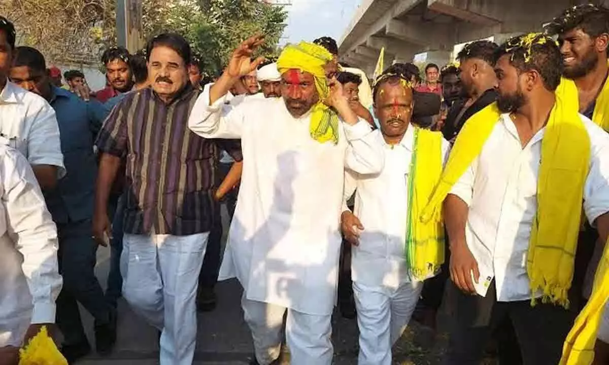 Puttaparthi: TDP cadres told to continue stir until N. Chandra Babu Naidu’s release from jail