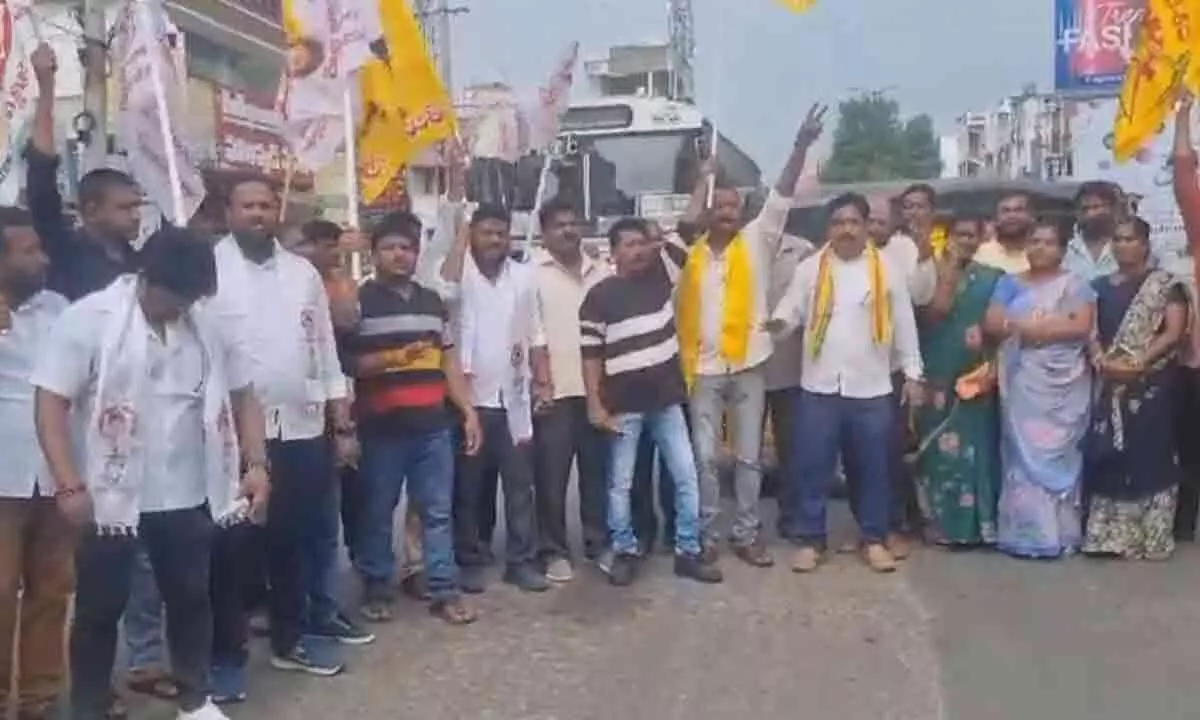 Rajamahendravaram: TDP plans massive movement against arrest