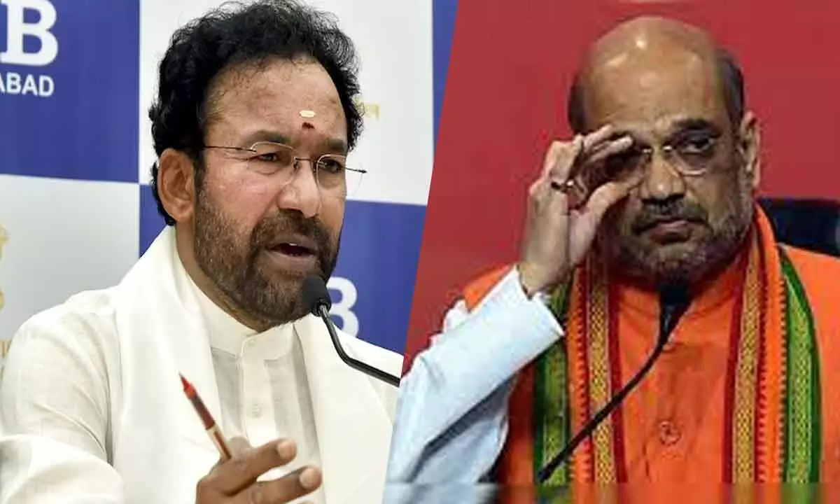 Amit Shah condemns police action against Kishan Reddy