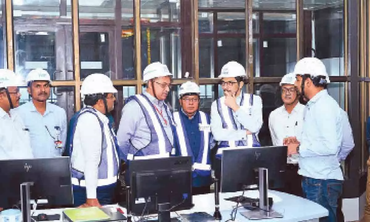 Ramagundem: Union Power Secretary Pankaj Agarwal visits NTPC