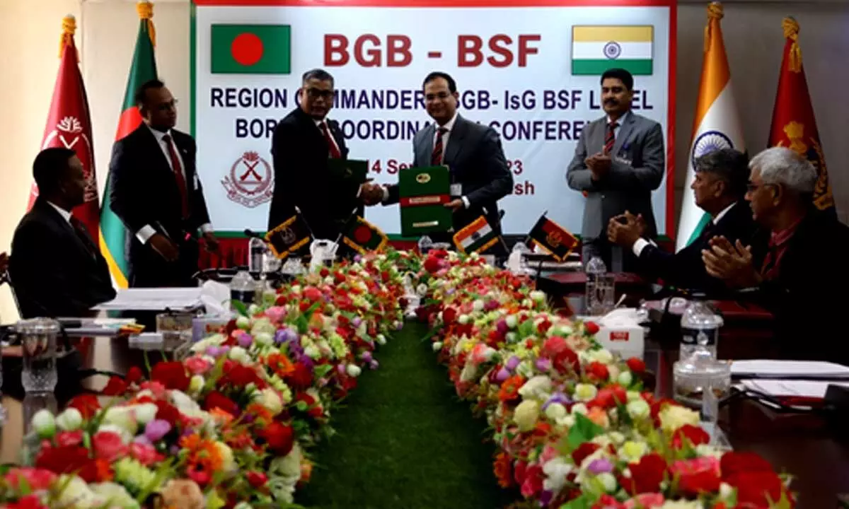 BSF, BGB to tighten vigil against drugs smuggling, infiltration along India-B’desh frontiers