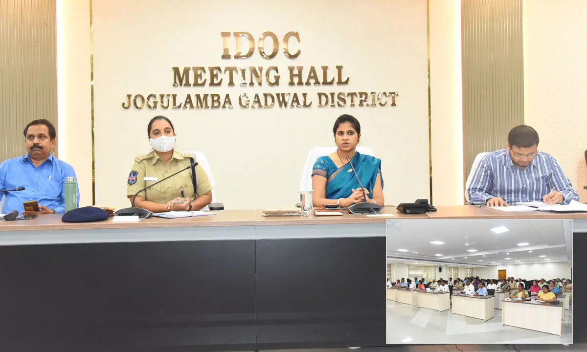 DC orders the officials to complete the arrangements for National Integration Day and Ganesh immersion