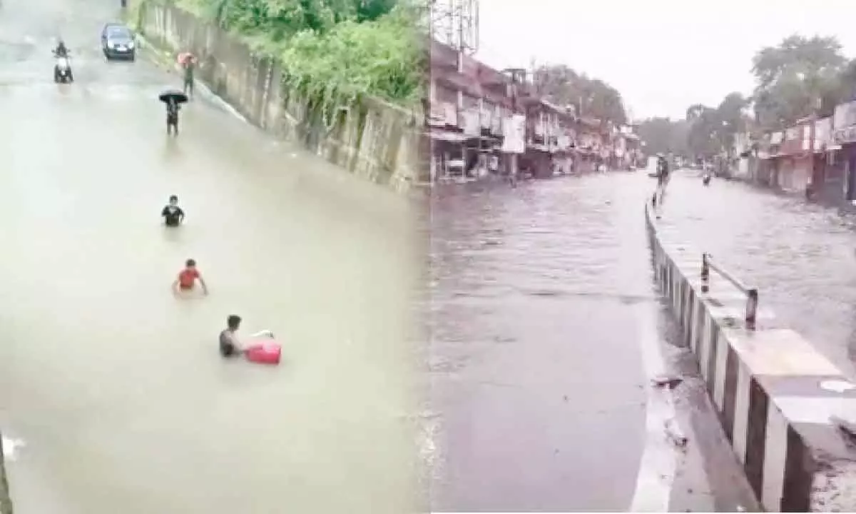 Houses damaged, bridge submerged as rain batters Odisha